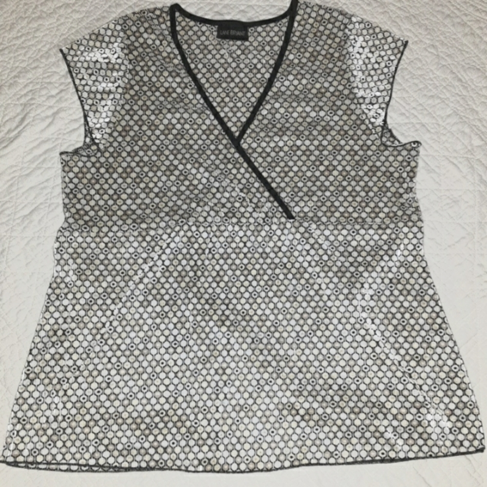 Lane Bryant Womens Blouse
